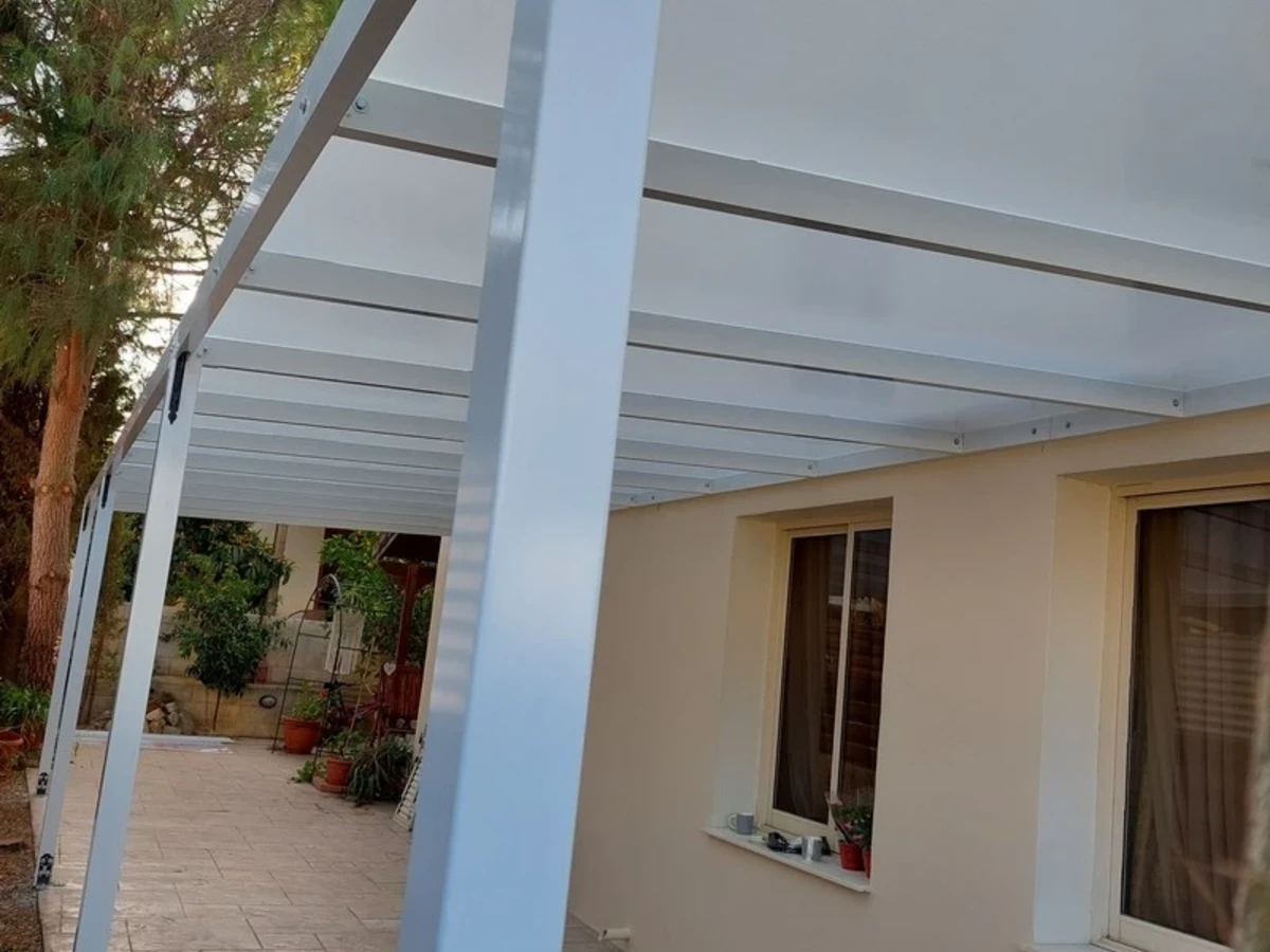 Pergola polycarbonate