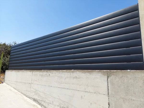 Modern aluminium fence designs by TopFence, photo 28